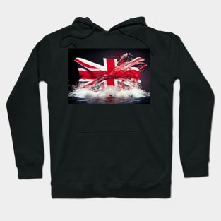 National Nations Flags - United Kingdom Flag - The Union Jack Flag Hoodie